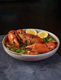 Barbecue Fusion by Adam Roberts hardback cookbook — mud crab in a fragrant broth with lemon