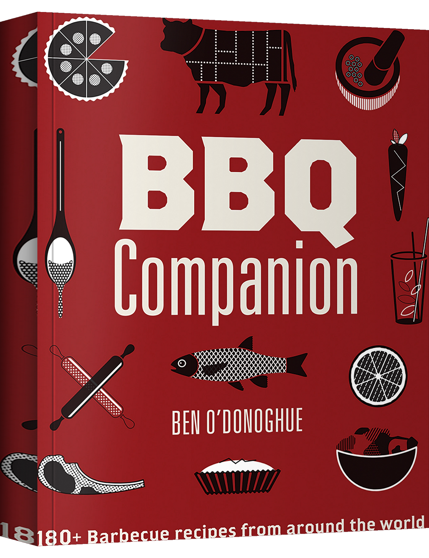 BBQ Companion by Ben O'Donoghue hardback cookbook — front cover