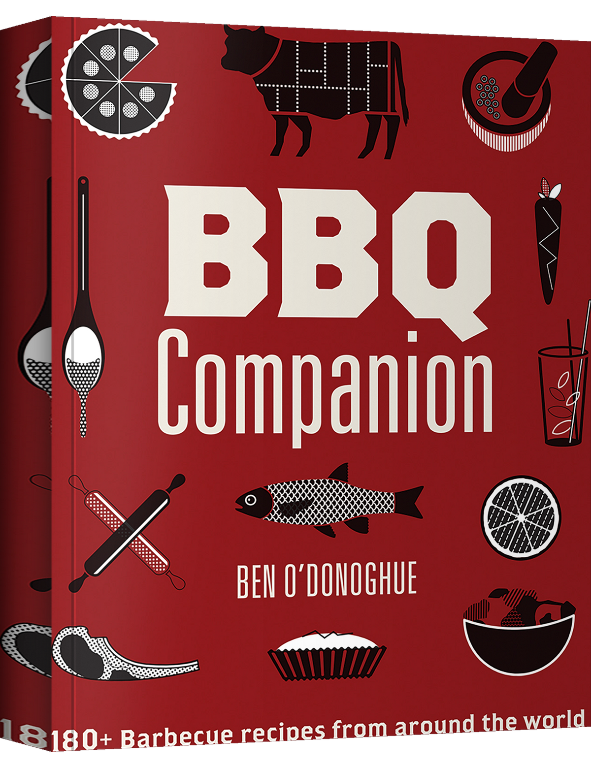 BBQ Companion by Ben O'Donoghue hardback cookbook — front cover