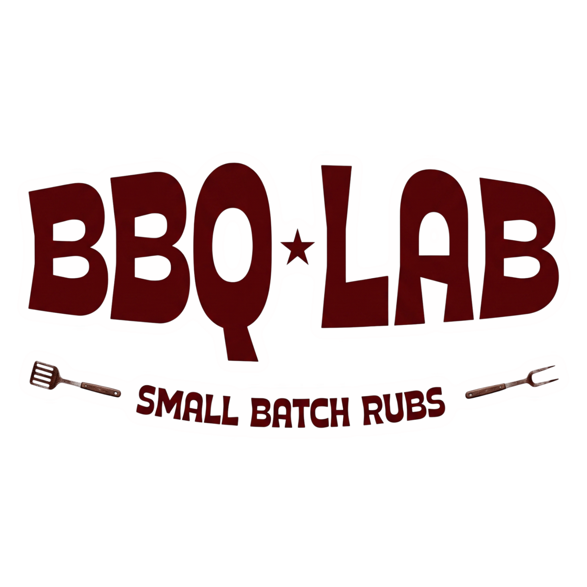 BBQ Lab logo — Small Batch Rubs