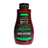 Barbecue Mafia Mademan Grill Ketchup 375ml — front of bottle on transparent background