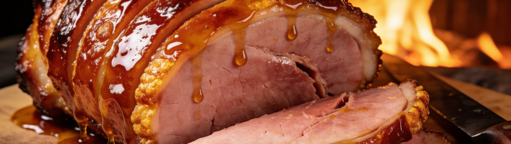 Blues Hog Honey Mustard banner — The original-recipe honey mustard - sweet, zesty, completely mild.