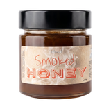 Blend Smoked Honey Original Smoked Honey 250g — front of jar on transparent background