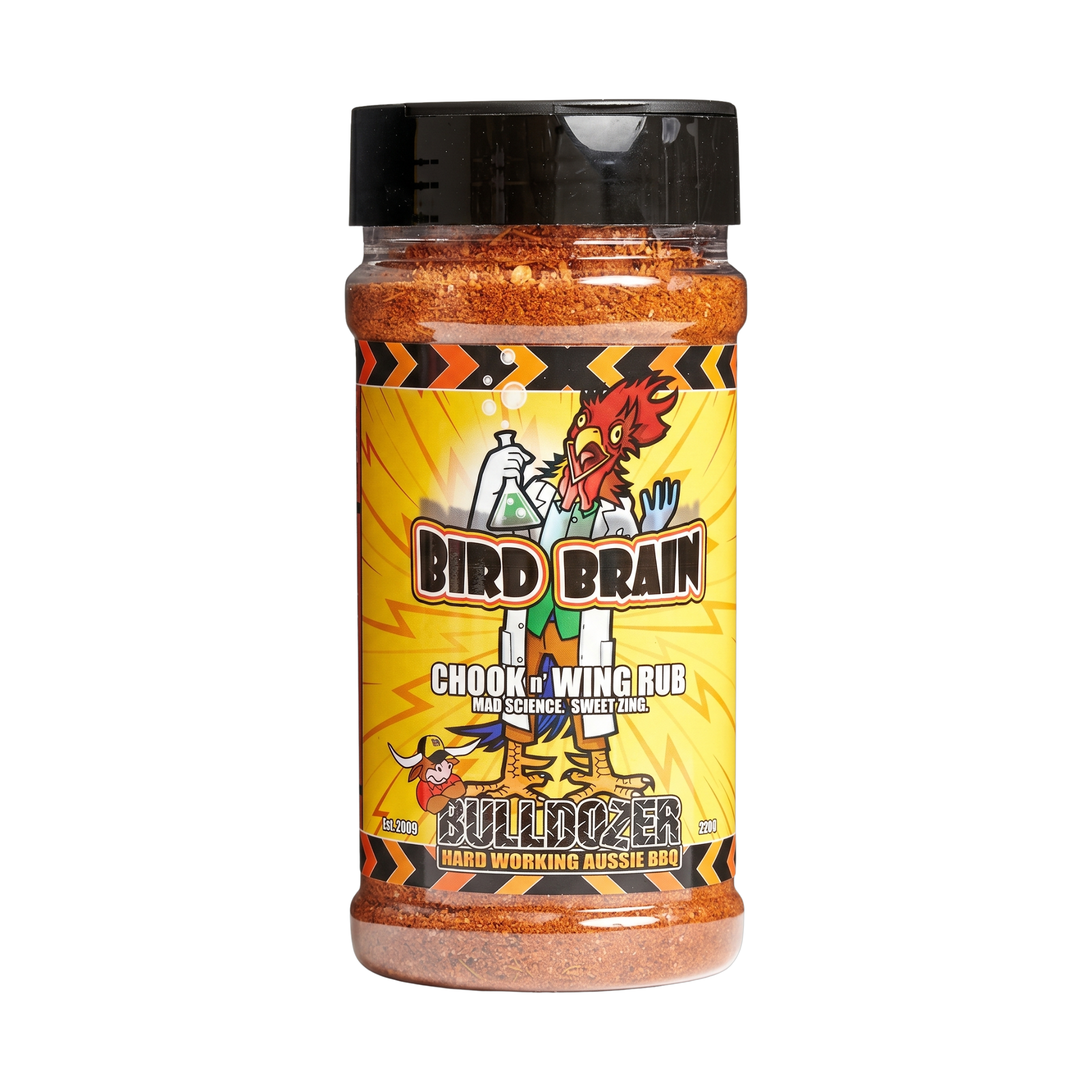 Bulldozer BBQ Bird Brain Poultry Rub front