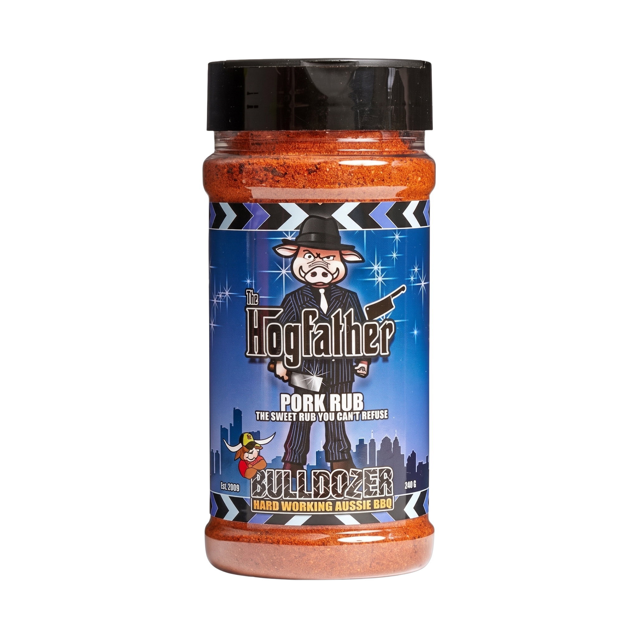Bulldozer BBQ Hogfather Pork Rub front