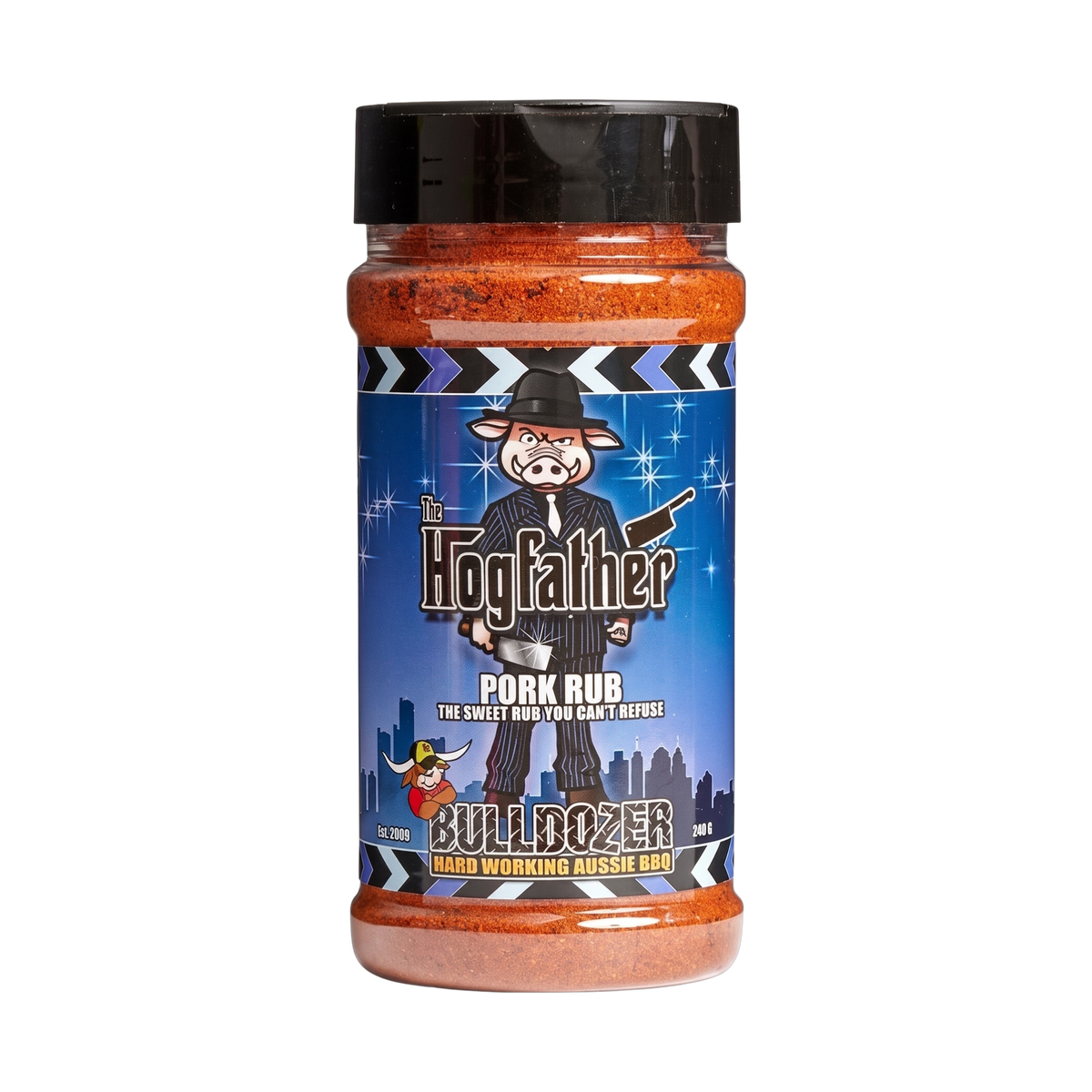 Bulldozer BBQ Hogfather Pork Rub front