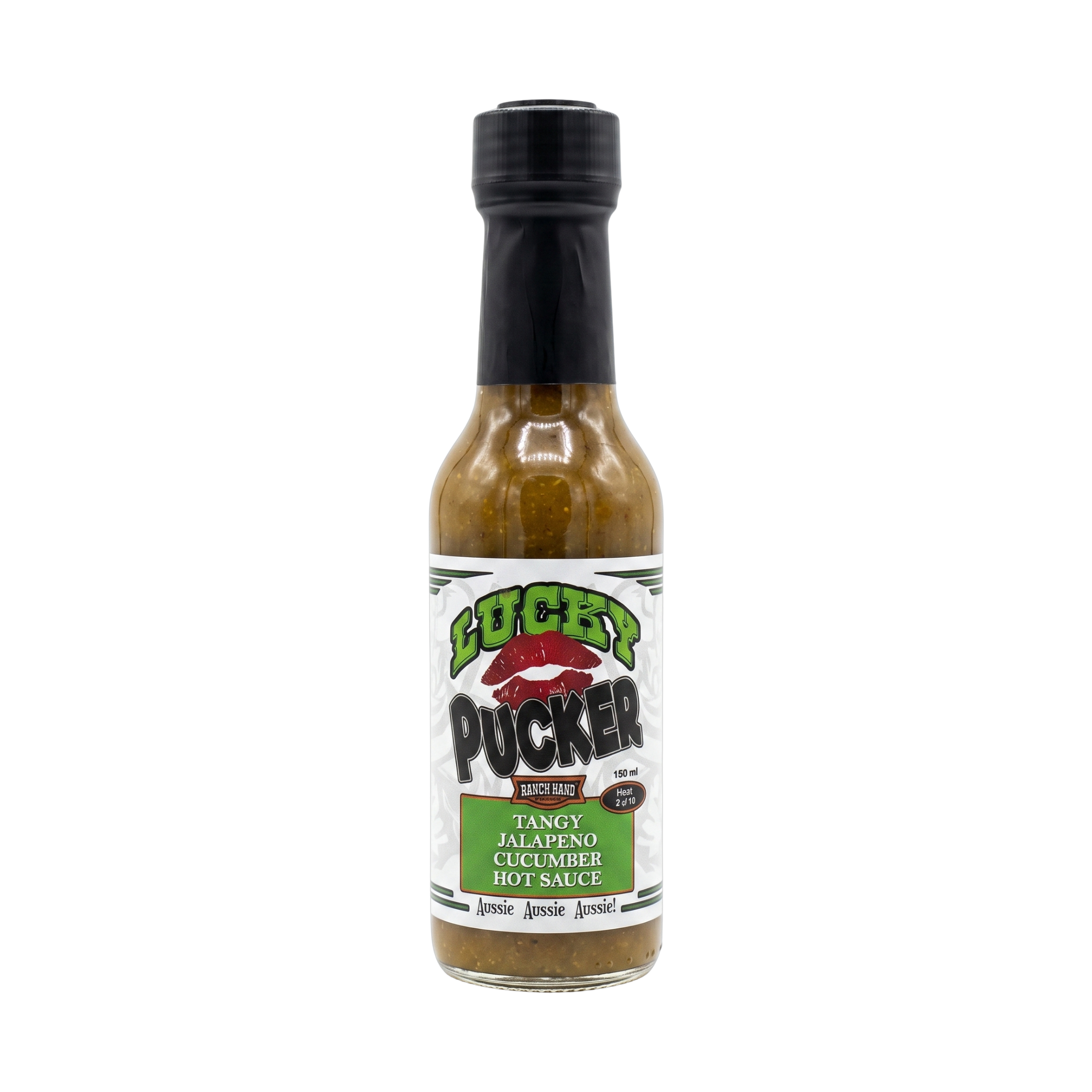 Bulldozer BBQ Lucky Pucker Hot Sauce front