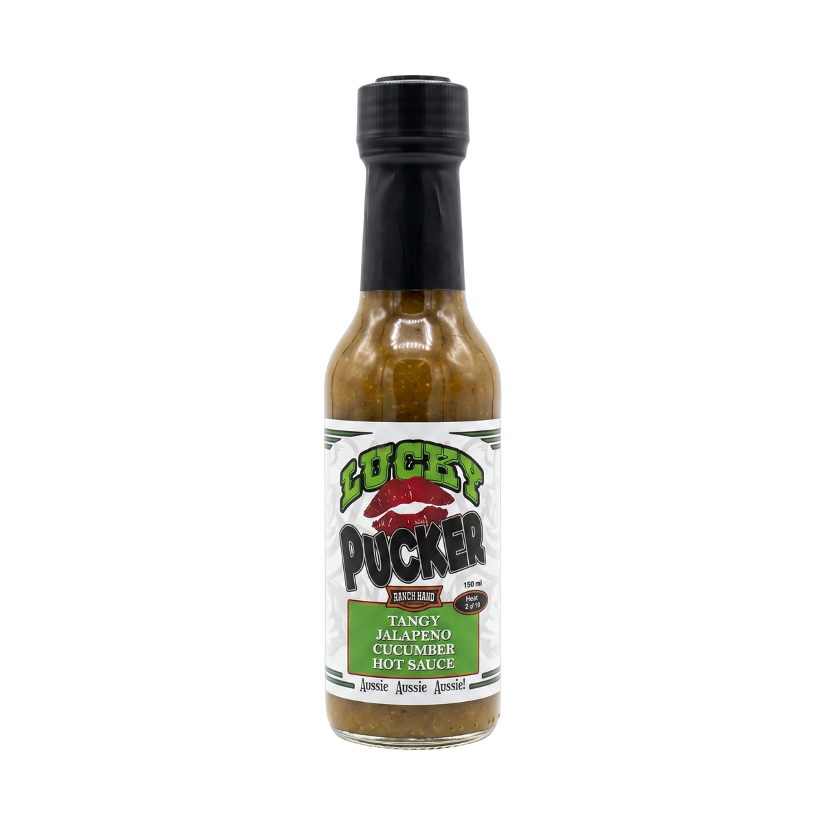 Bulldozer BBQ Lucky Pucker Hot Sauce front