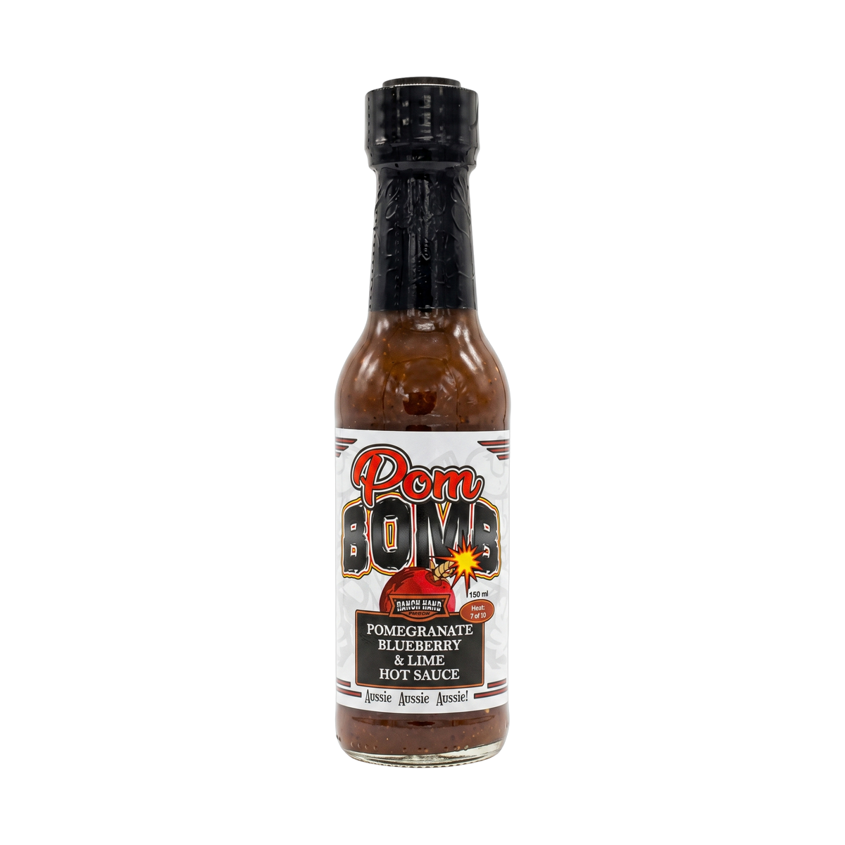 Bulldozer BBQ Pom Bomb Hot Sauce front