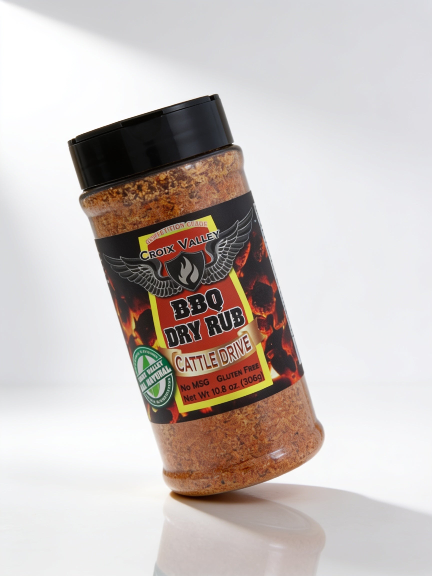 CROIX VALLEY: Cattle Drive BBQ Dry Rub - left angle