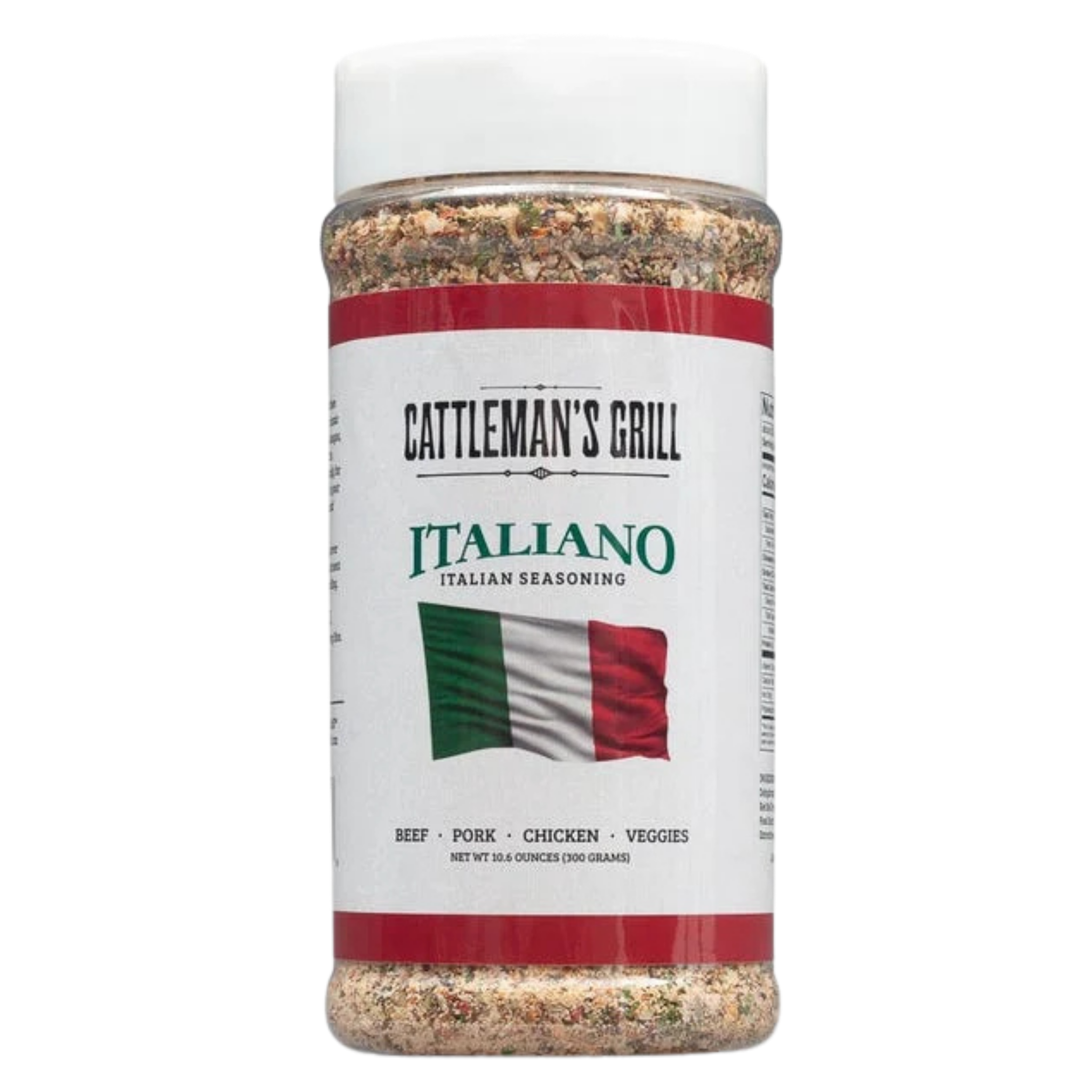 Cattleman's Grill Italiano Seasoning 283g — front label