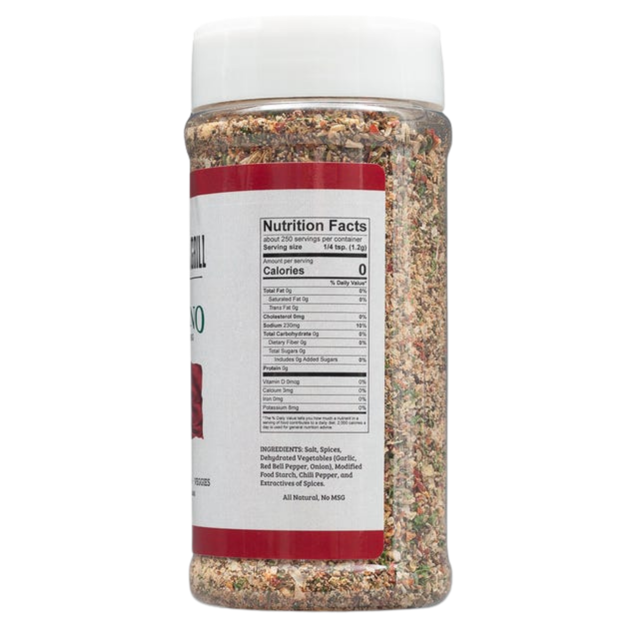 Cattleman's Grill Italiano Seasoning 283g — left turn view