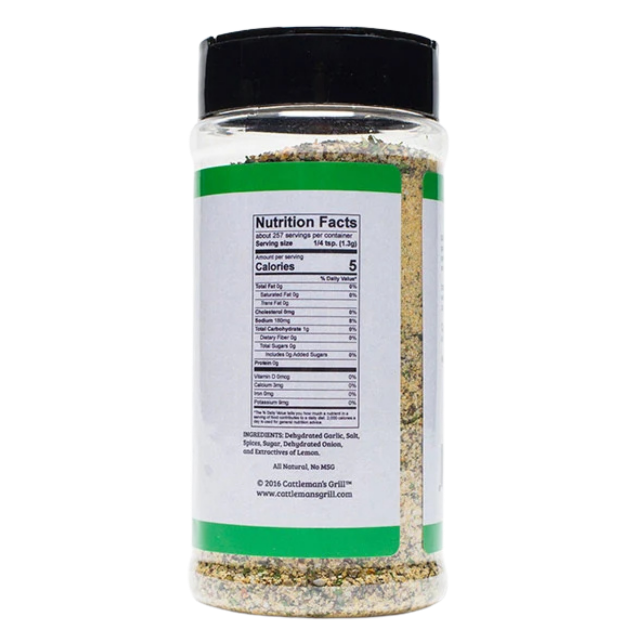 Cattleman's Grill Ranchero Seasoning 283g — left turn view
