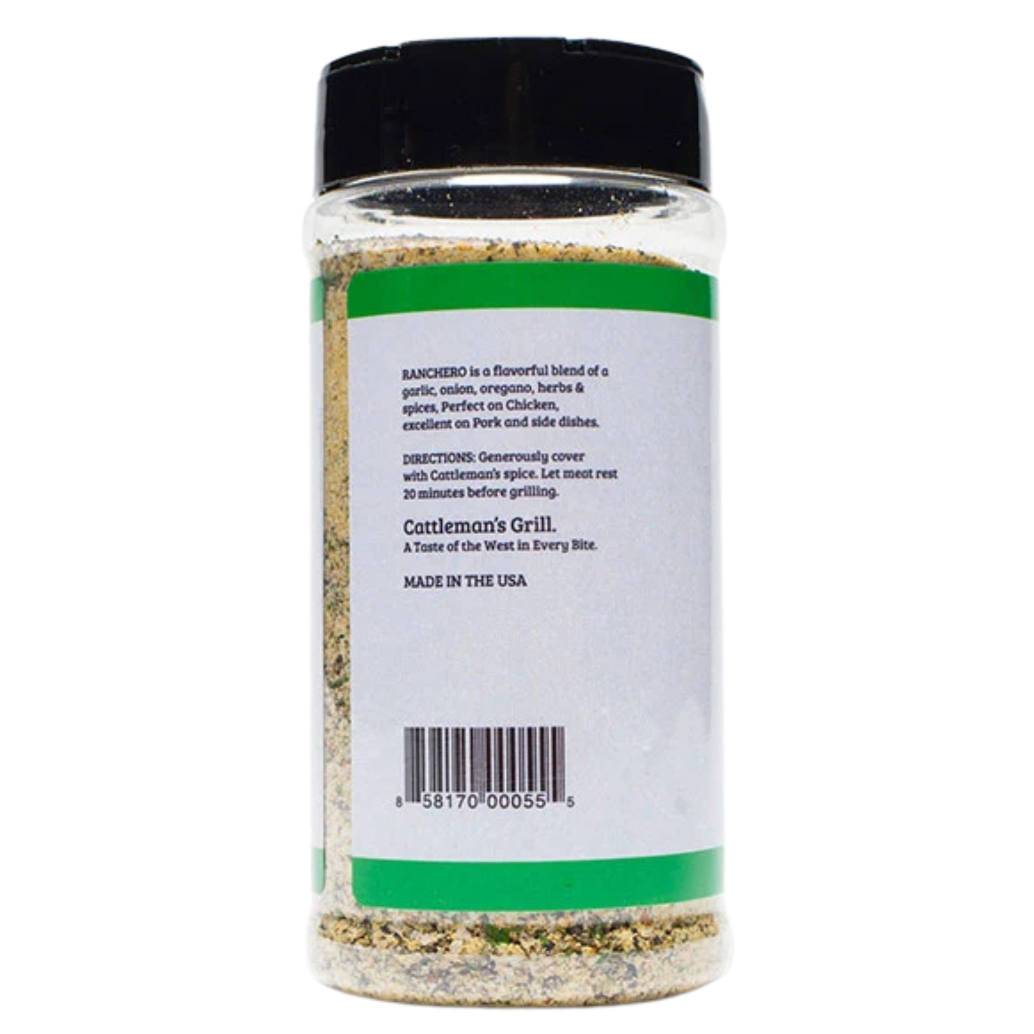 Cattleman's Grill Ranchero Seasoning 283g — right turn view