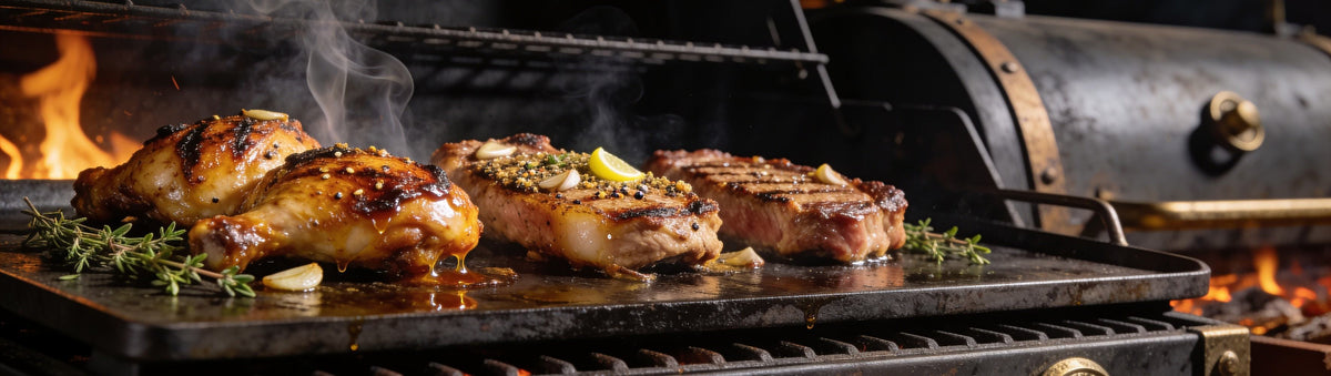 Cattleman's Grill Ranchero Seasoning — fajita cook at an outback ranch station