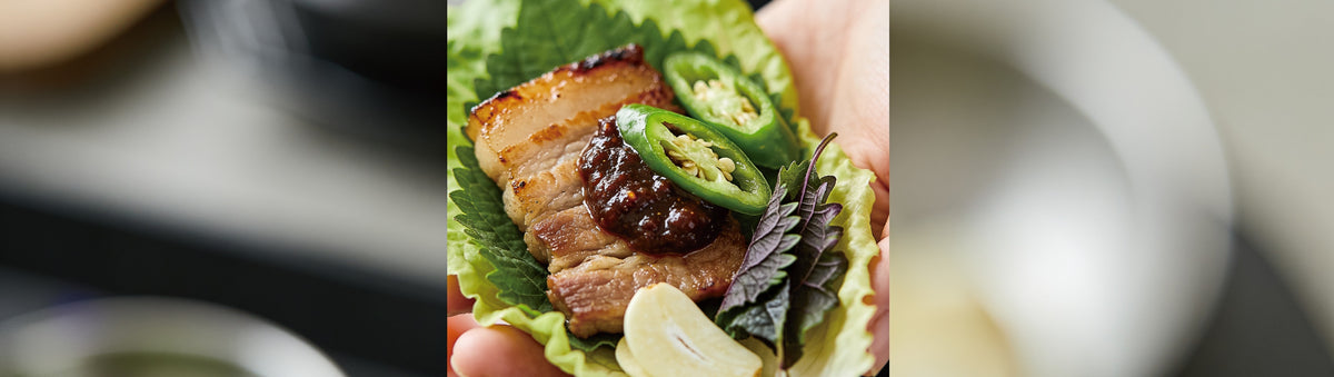 CHAMCHAM - Green Chilli Ssamjang | Korean BBQ Dipping Paste | 265g