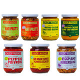 All 7 Chuck Hughes 375ml jars to choose from for the trio