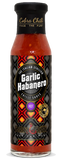 Cobra Chilli Garlic Habanero Chilli Sauce Hot 250ml Hot Sauce — transparent front cutout of the bottle