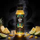 Cobra Chilli Island Fire Chilli Sauce Ultra Hot 250ml Hot Sauce — styled hero shot with Face the Fury brand identity