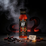 Cobra Chilli Torrid Affair Chilli Sauce Ultra Hot 250ml Hot Sauce — styled hero shot with Face the Fury brand identity