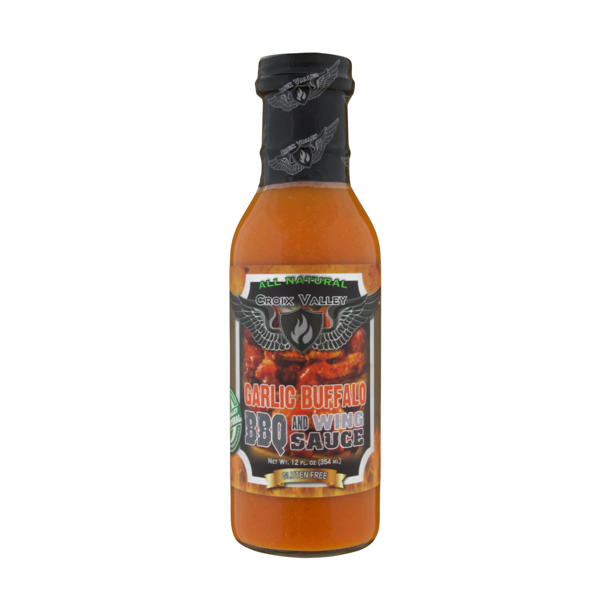 CROIX VALLEY: Garlic Buffalo BBQ & Wing Sauce | BBQ & Wing Sauce | 355ml (12oz) bottle