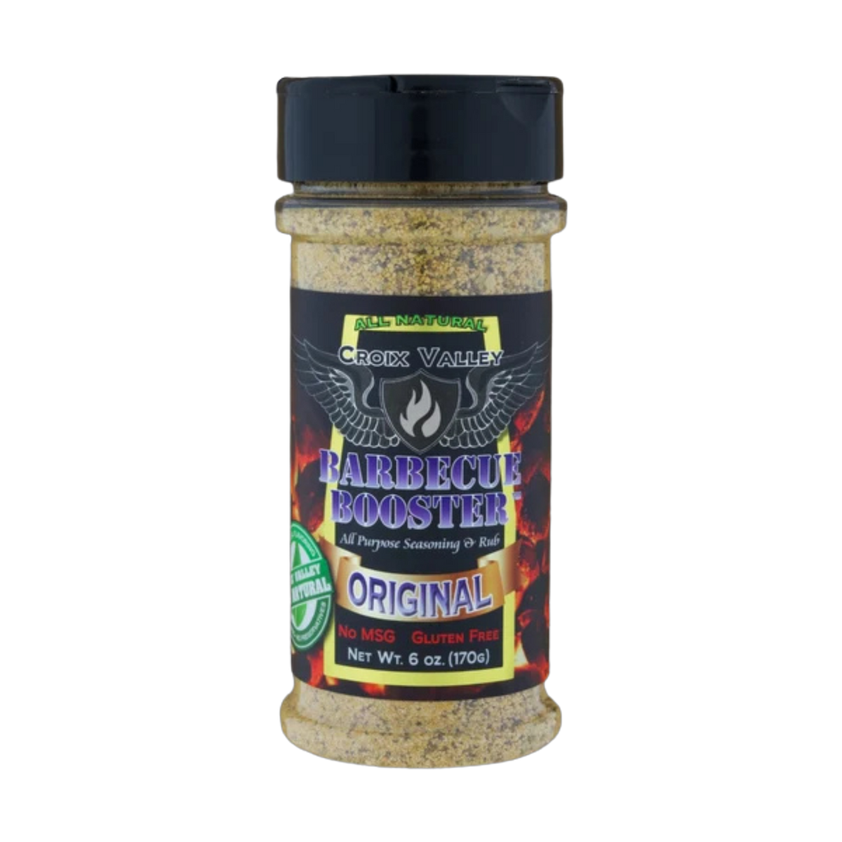 CROIX VALLEY: Original Barbecue Booster | All-Purpose Seasoning | 170g (6oz) shaker