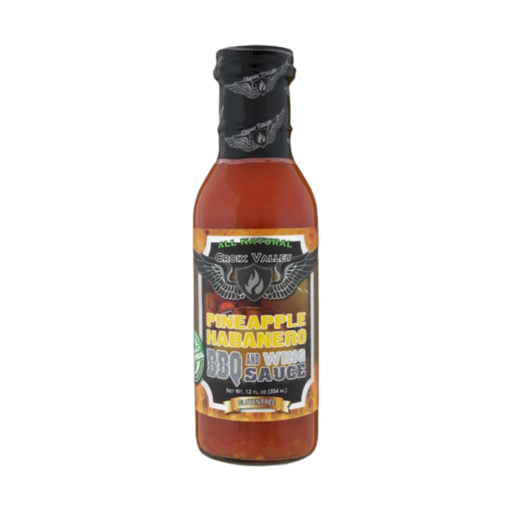 CROIX VALLEY: Pineapple Habanero BBQ & Wing Sauce | BBQ & Wing Sauce | 355ml (12oz) bottle
