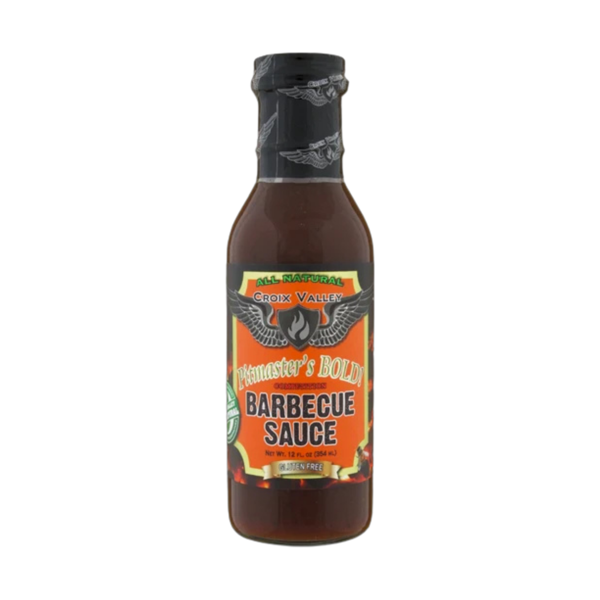 CROIX VALLEY: Pitmaster's Bold Competition Barbecue Sauce | BBQ Sauce | 355ml (12oz) glass bottle