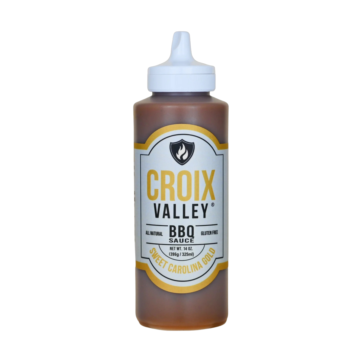 CROIX VALLEY: Sweet Carolina Gold BBQ Sauce (Foundry Series) | BBQ Sauce | 325ml (11oz) squeeze bottle — Foundry Series