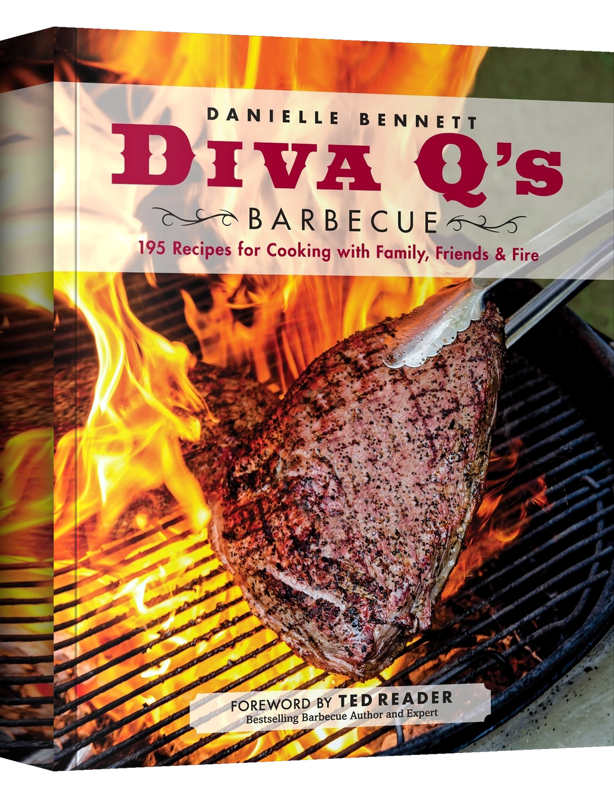 Diva Q's Barbecue by Danielle Bennett paperback cookbook — front cover