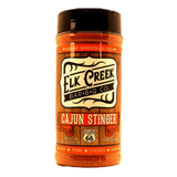 Elk Creek Cajun Stinger Seasoning 340g seasoning, front of pack on transparent background