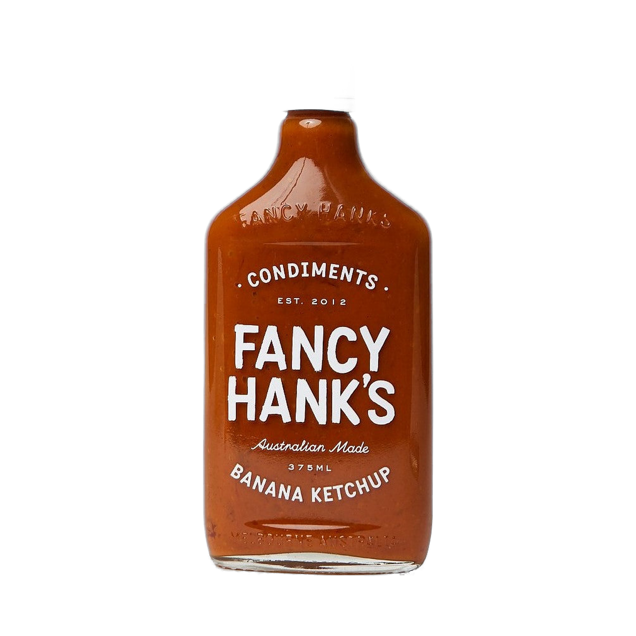 Fancy Hank's Banana Ketchup 330ml bottle - Filipino style Australian banana ketchup