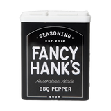 Fancy Hank's BBQ Pepper Seasoning 90g shaker - black pepper and sea salt brisket rub