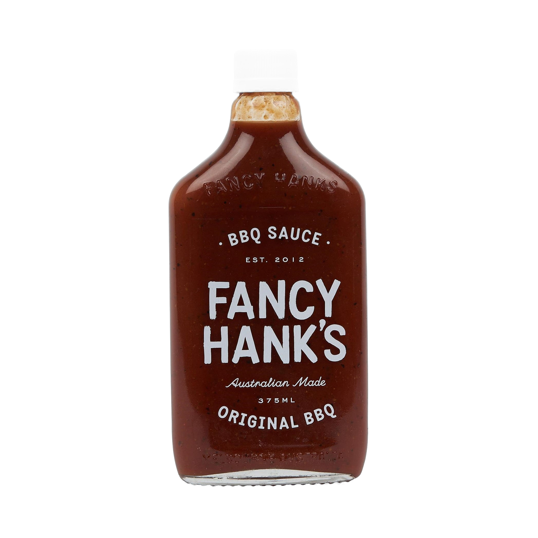 Fancy Hank's Original BBQ Sauce 330ml bottle - gold medal Australian BBQ sauce