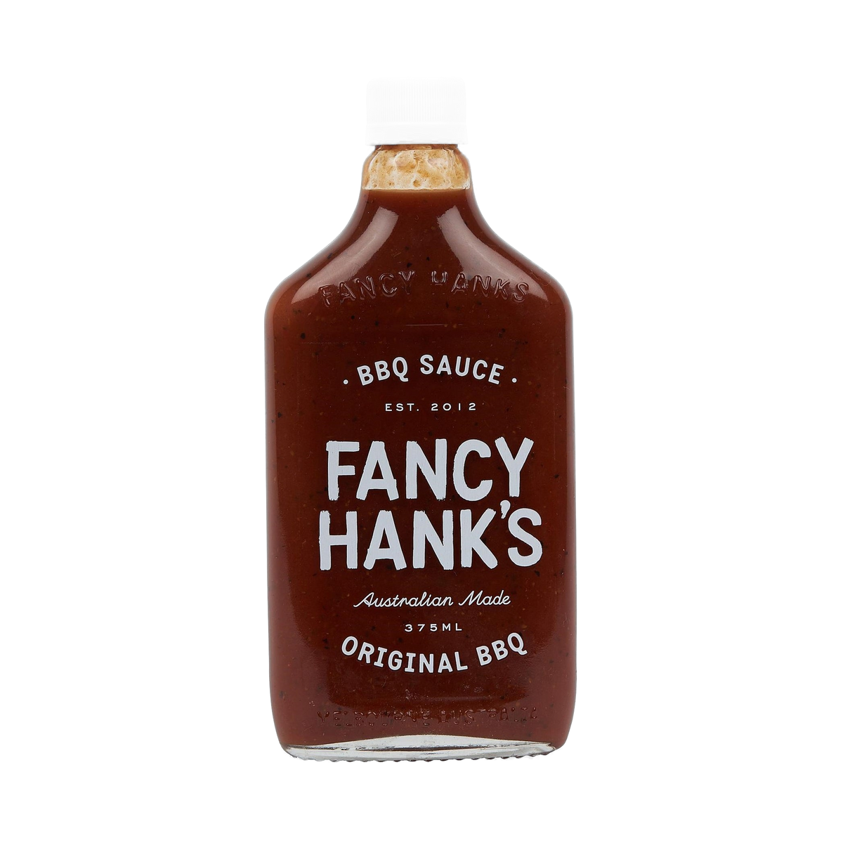 Fancy Hank's Original BBQ Sauce 330ml bottle - gold medal Australian BBQ sauce