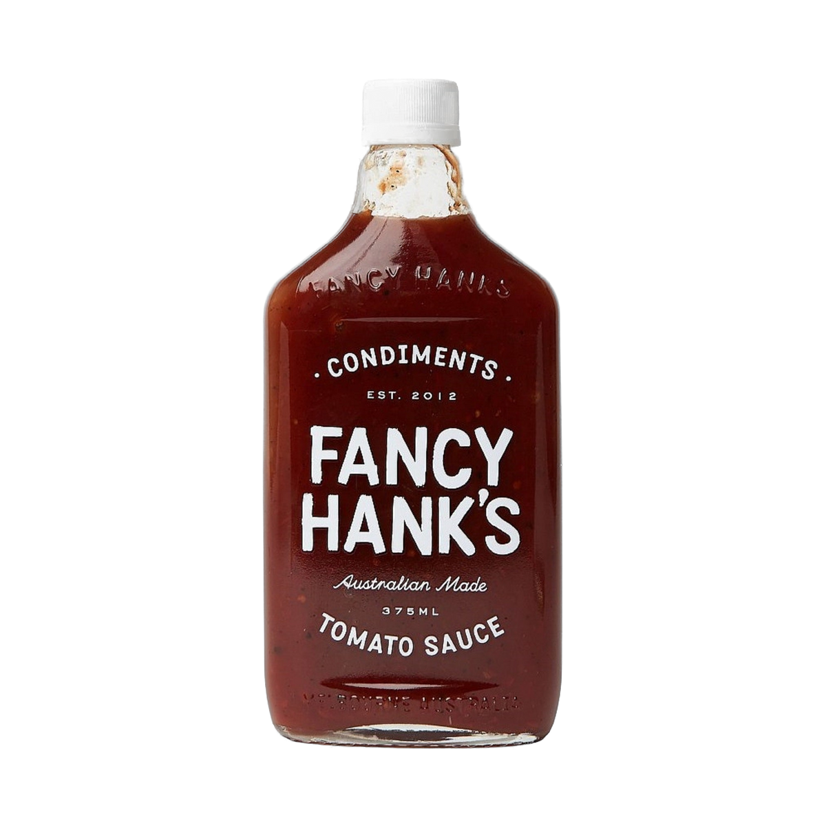 Fancy Hank's Tomato Sauce 330ml bottle - Australian tomato sauce with beetroot