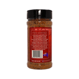 Four Monkeys BBQ Beef Rub 280g barbecue rub — second alternate label view, transparent background