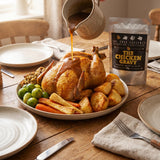 Four Saucemen The Chicken Gravy - roast chicken with savoury gravy and roast vegetables