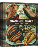 Franklin Smoke by Aaron Franklin & Jordan Mackay hardback cookbook — front cover