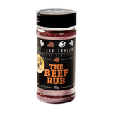 Four Saucemen The Beef Rub 300g BBQ rub, front of shaker