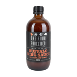 Four Saucemen Buffalo Wing Sauce 500ml, front of bottle