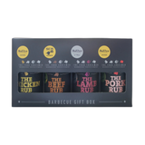 Four Saucemen The Barbecue Gift Box, four original rubs