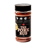 Four Saucemen The Pork Rub 295g BBQ rub, front of jar