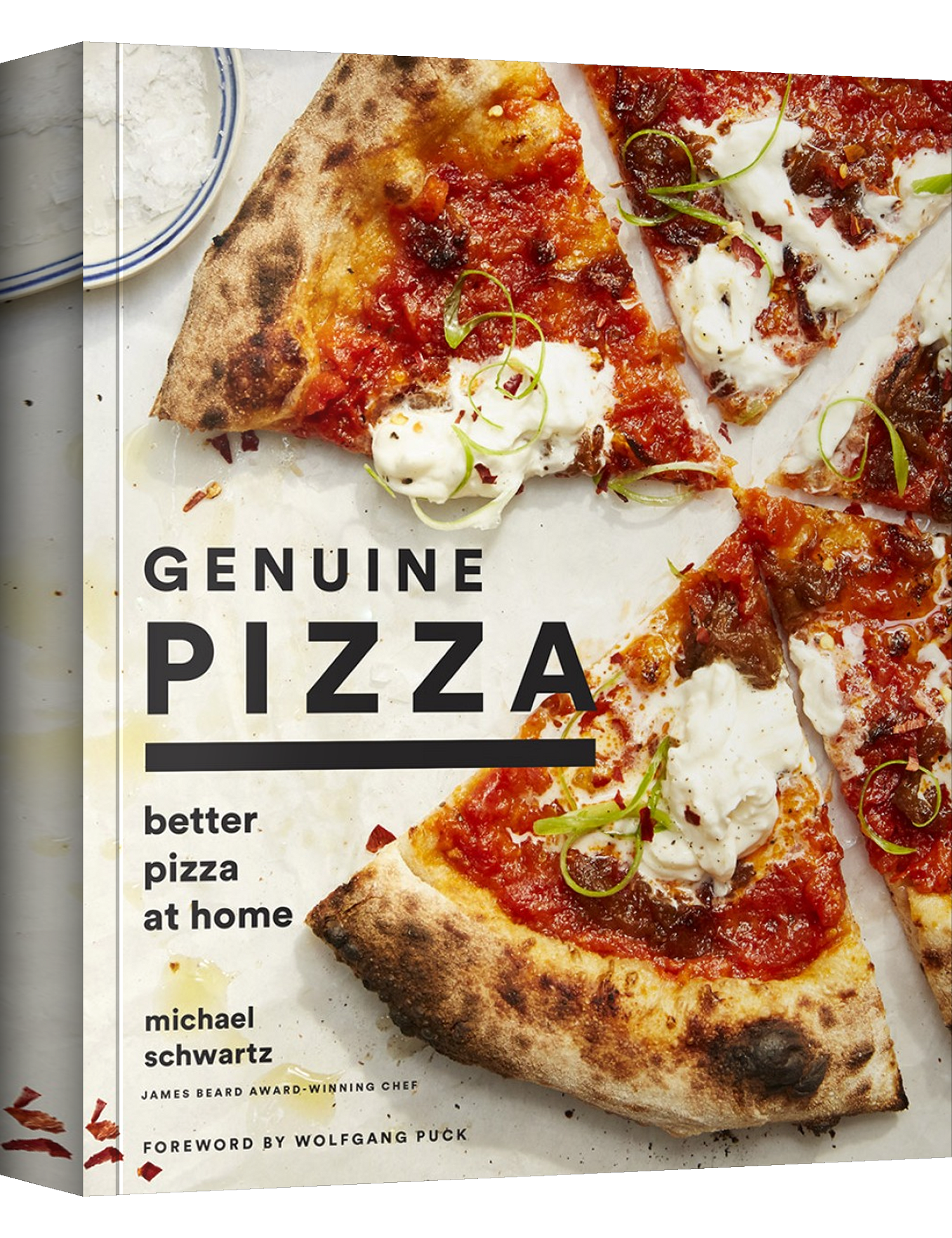 Genuine Pizza by Michael Schwartz hardback cookbook — front cover