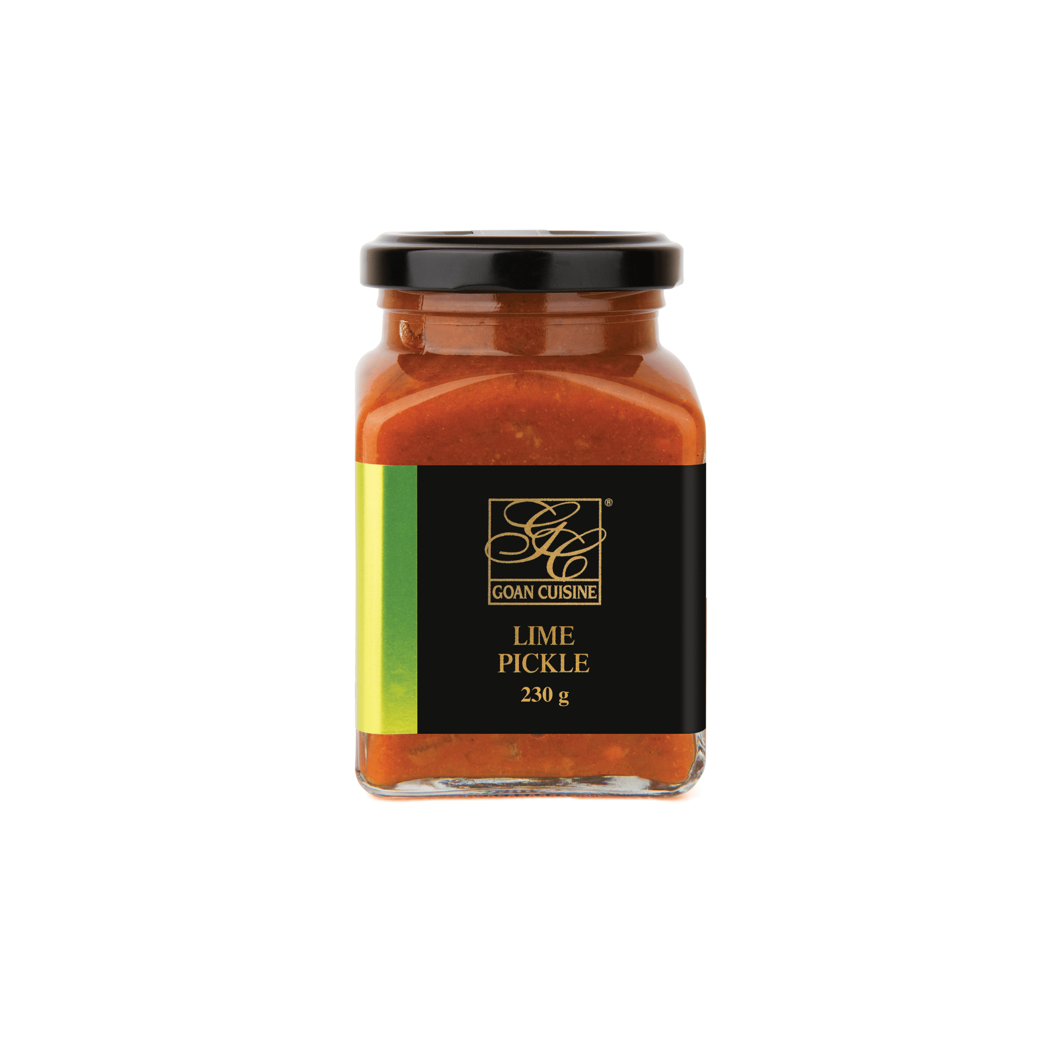 Goan Cuisine Lime Pickle 230g — front of jar