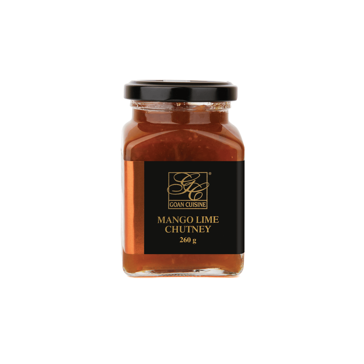Goan Cuisine Mango Lime Chutney 260g — front of jar