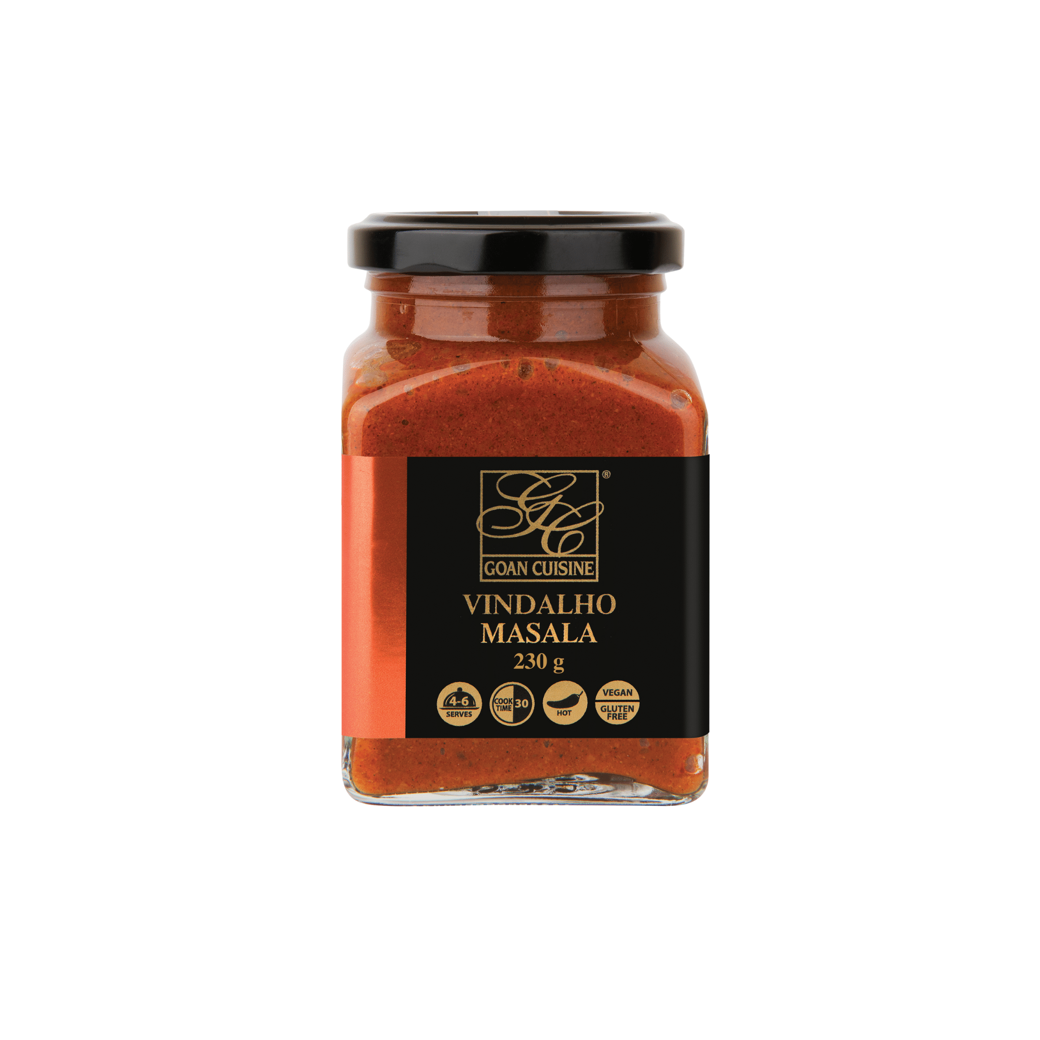 Goan Cuisine Vindalho Masala 230g — front of jar
