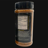 Loot N Booty BBQ Gold Star Chicken Rub - back label with ingredients and nutrition