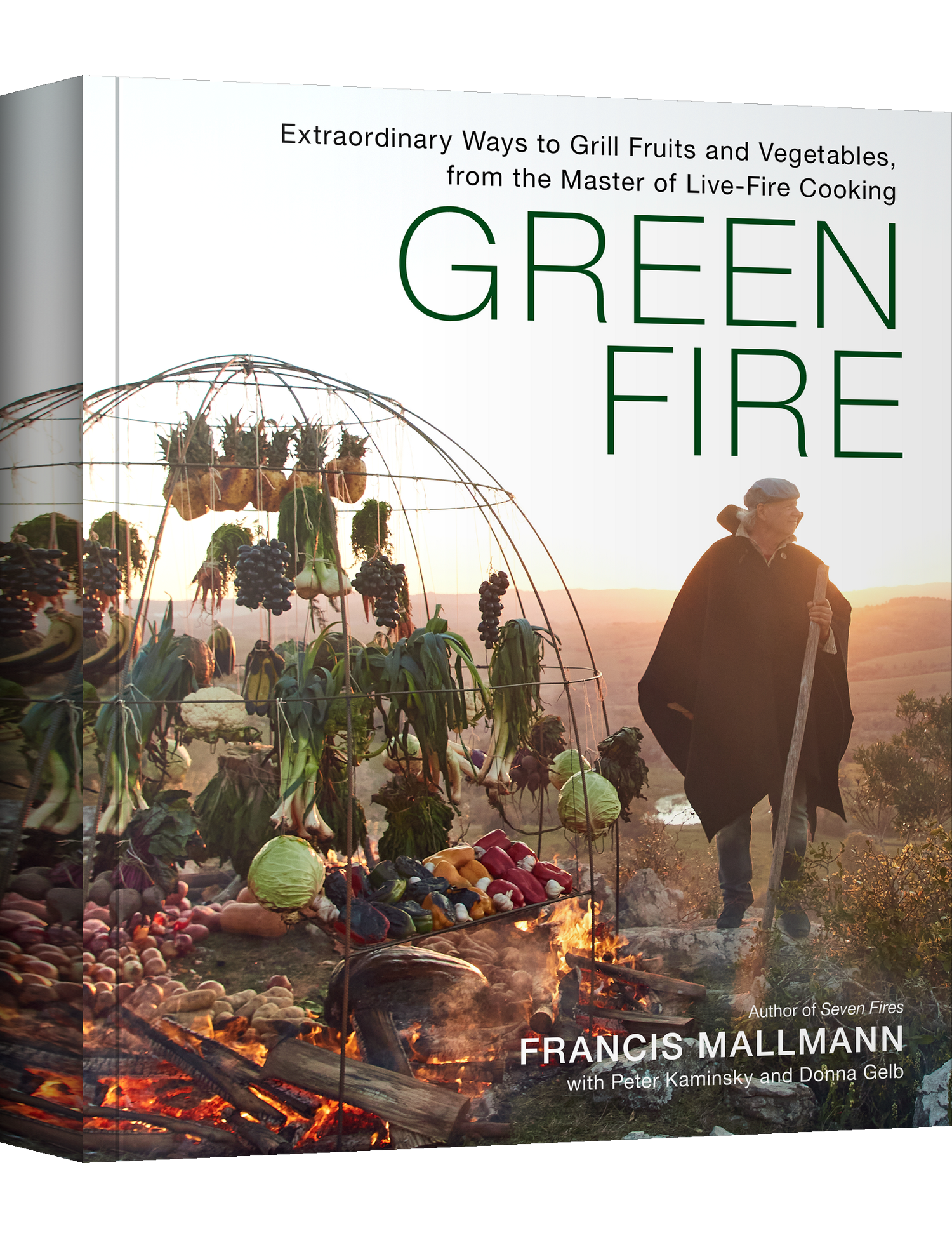 Green Fire by Francis Mallmann hardback cookbook — front cover