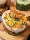Grillo's Presents Pickled by Raphael Jacob Khutorsky hardback cookbook — Dilly Devilish Eggs with Rémoulade page